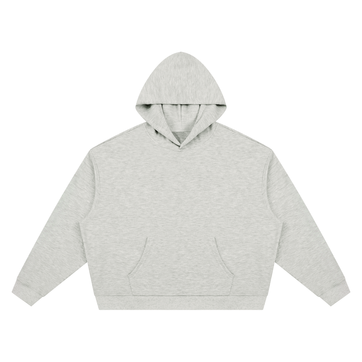 Unisex Waffle Boxy Hoodie