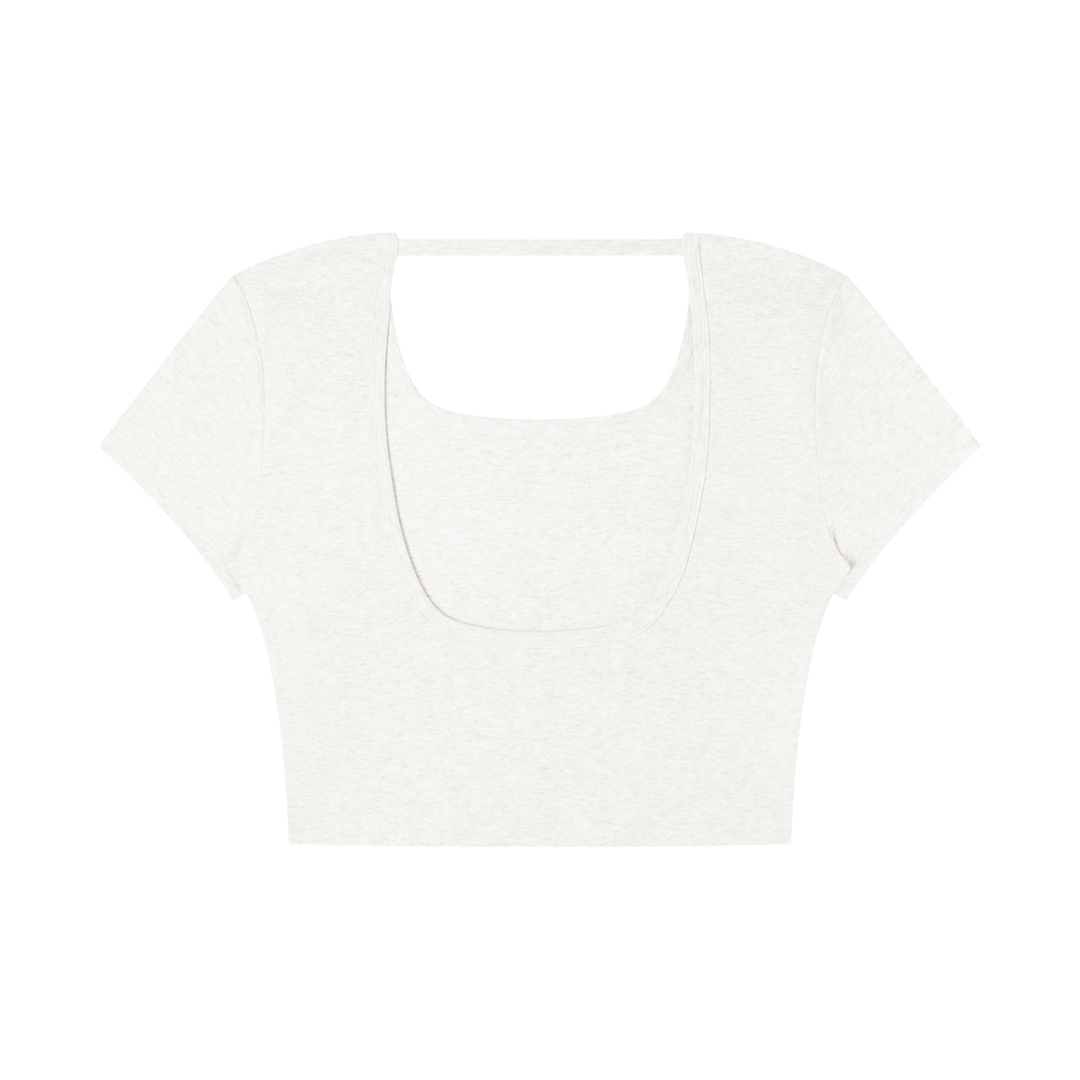 Women's Square Neck Crop T-Shirt