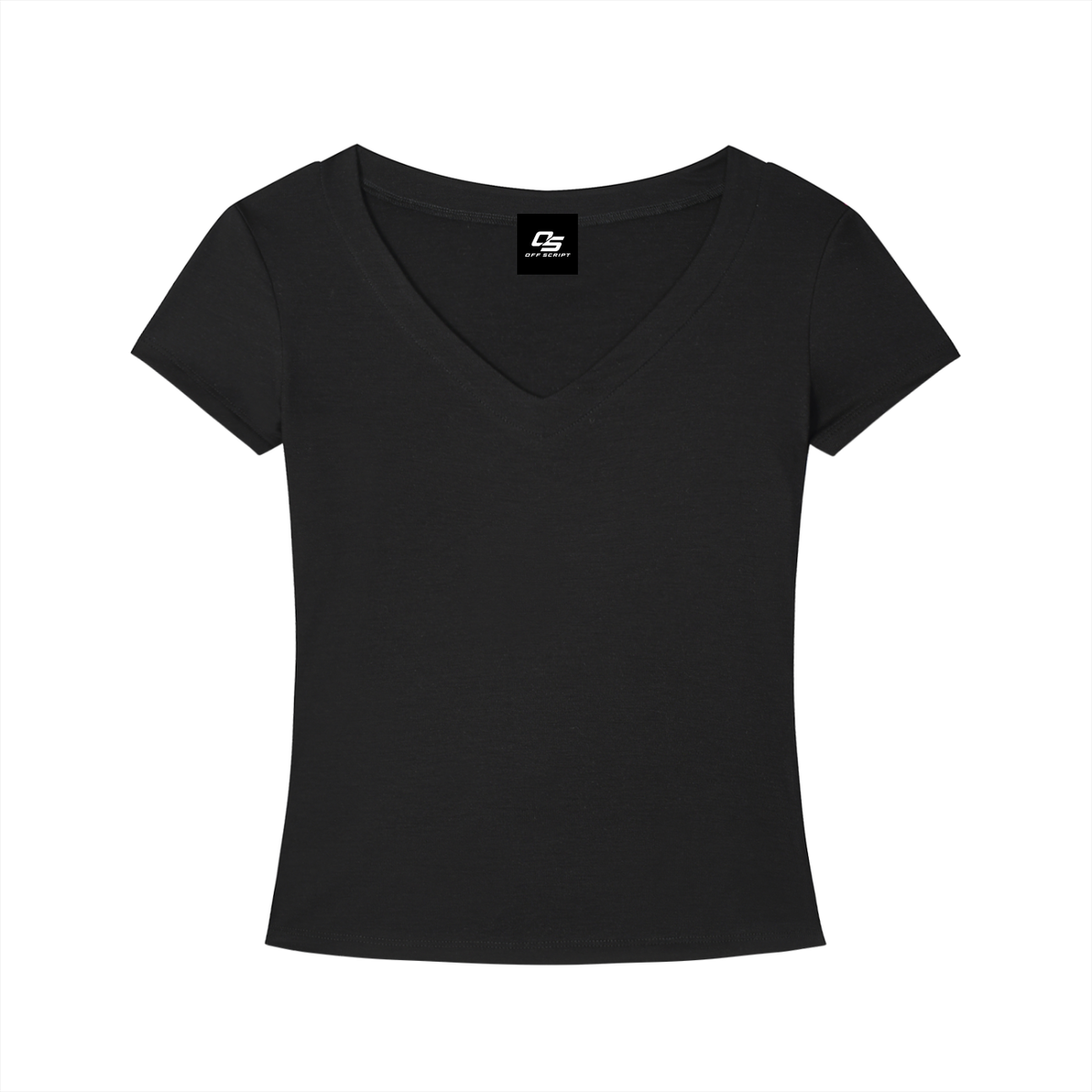Women’s Tencel Slim Fit V-Neck T-Shirt