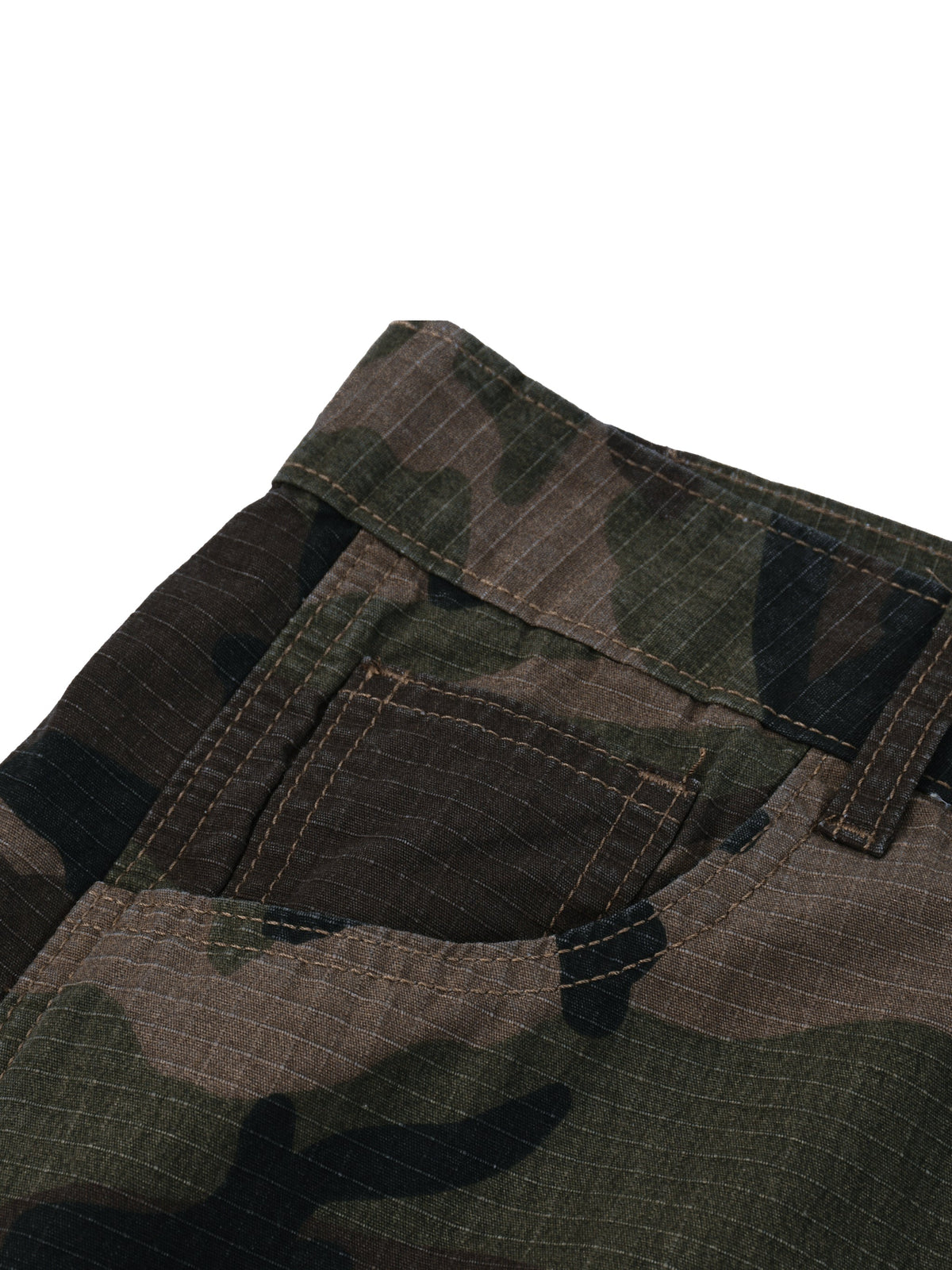 Men’s Camo Barrel Leg Cargo Pants