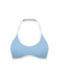 Women's Halter Color Block Yoga Sports Bra