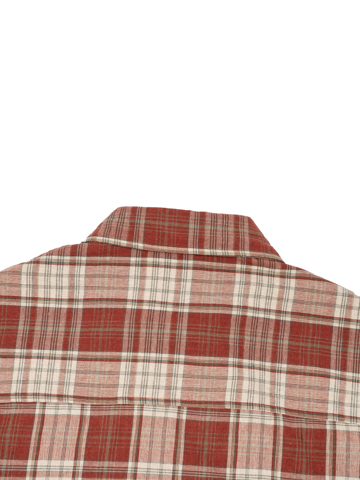 Unisex Plaid Boxy Short Sleeve Shirt