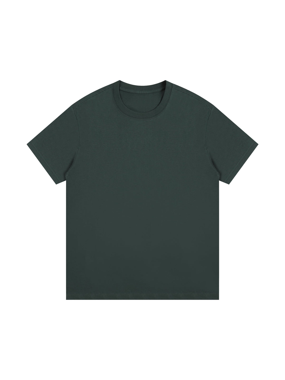 Vintage Green Unisex Essential Cotton T-Shirt front view