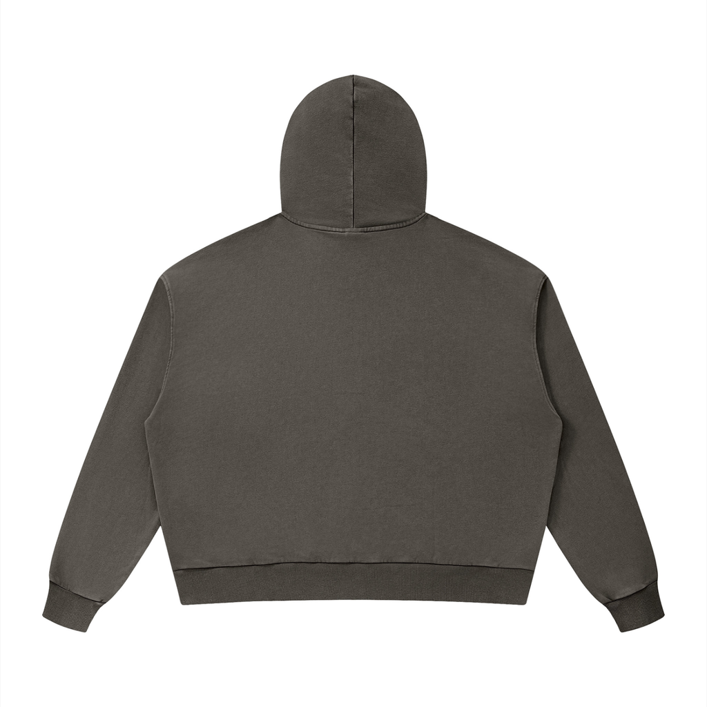 Unisex Mineral Wash Boxy Hoodie