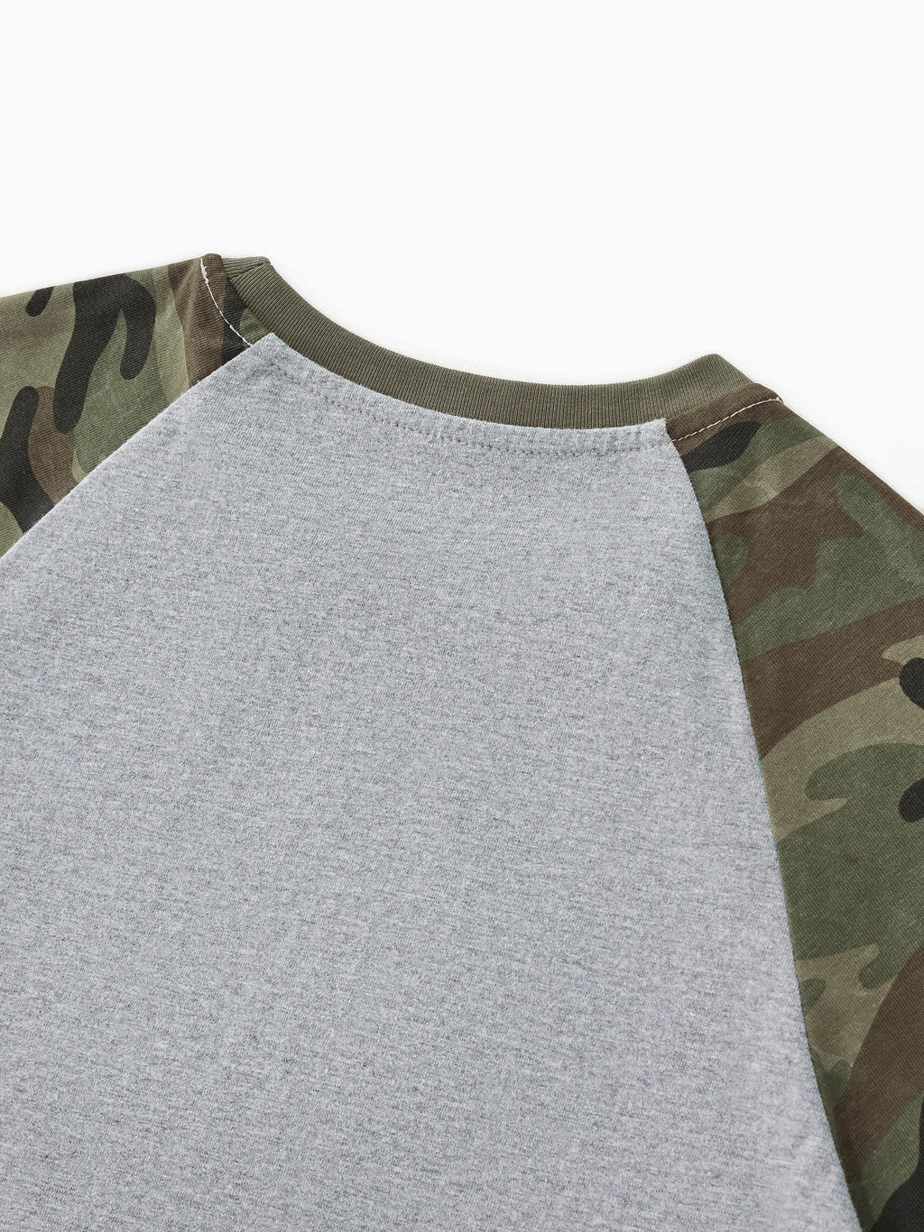 Women’s Camo Raglan Crop T-Shirt