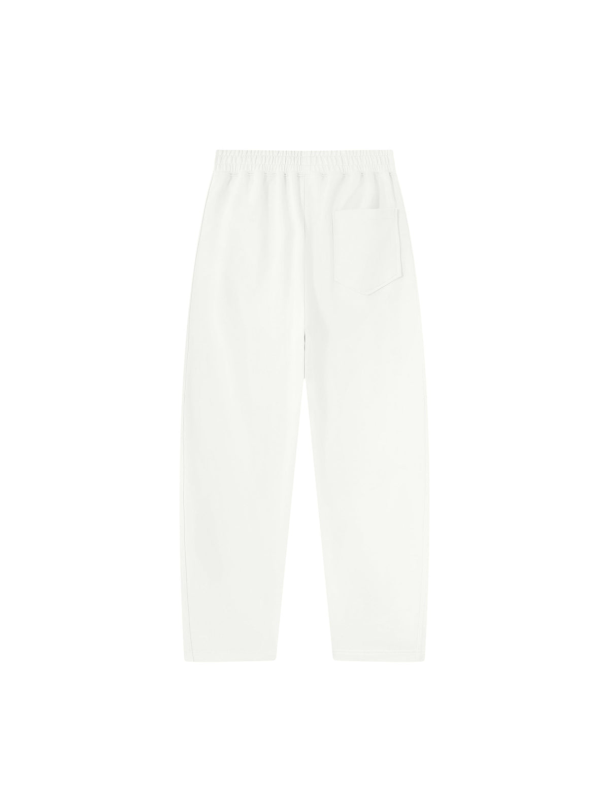 Unisex Tapered Straight Hem Sweatpants