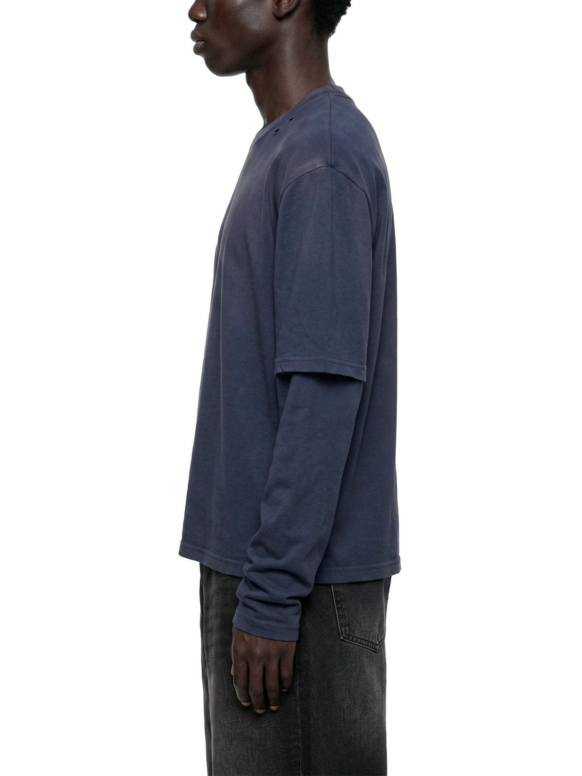 Unisex Vintage Wash Layered T-Shirt