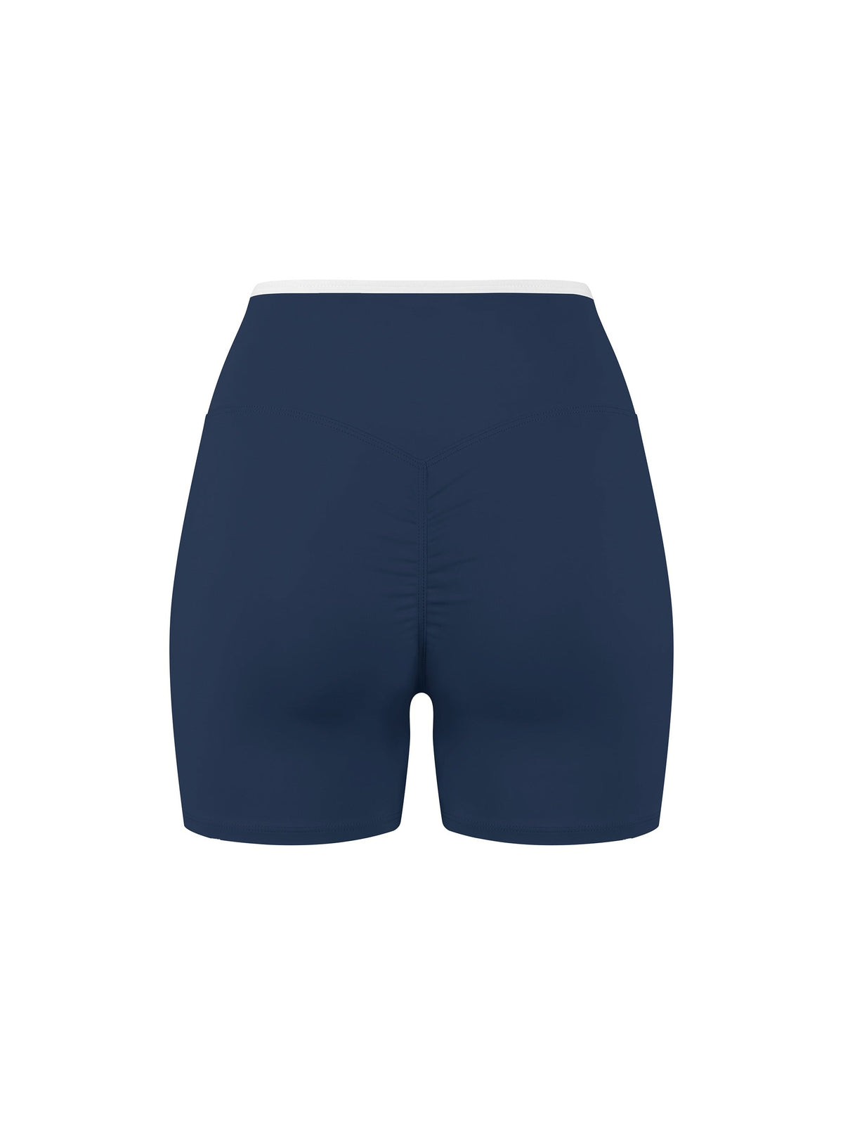 Women’s High Rise Color Block Yoga Shorts