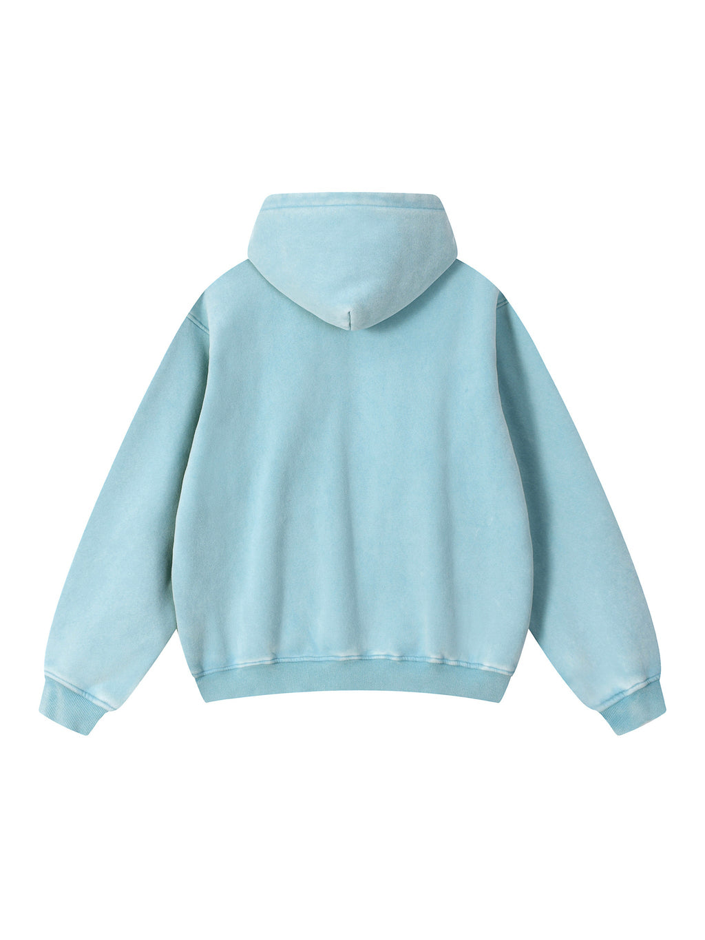 Snow Wash Fleece Oversize Hoodie – product view 9