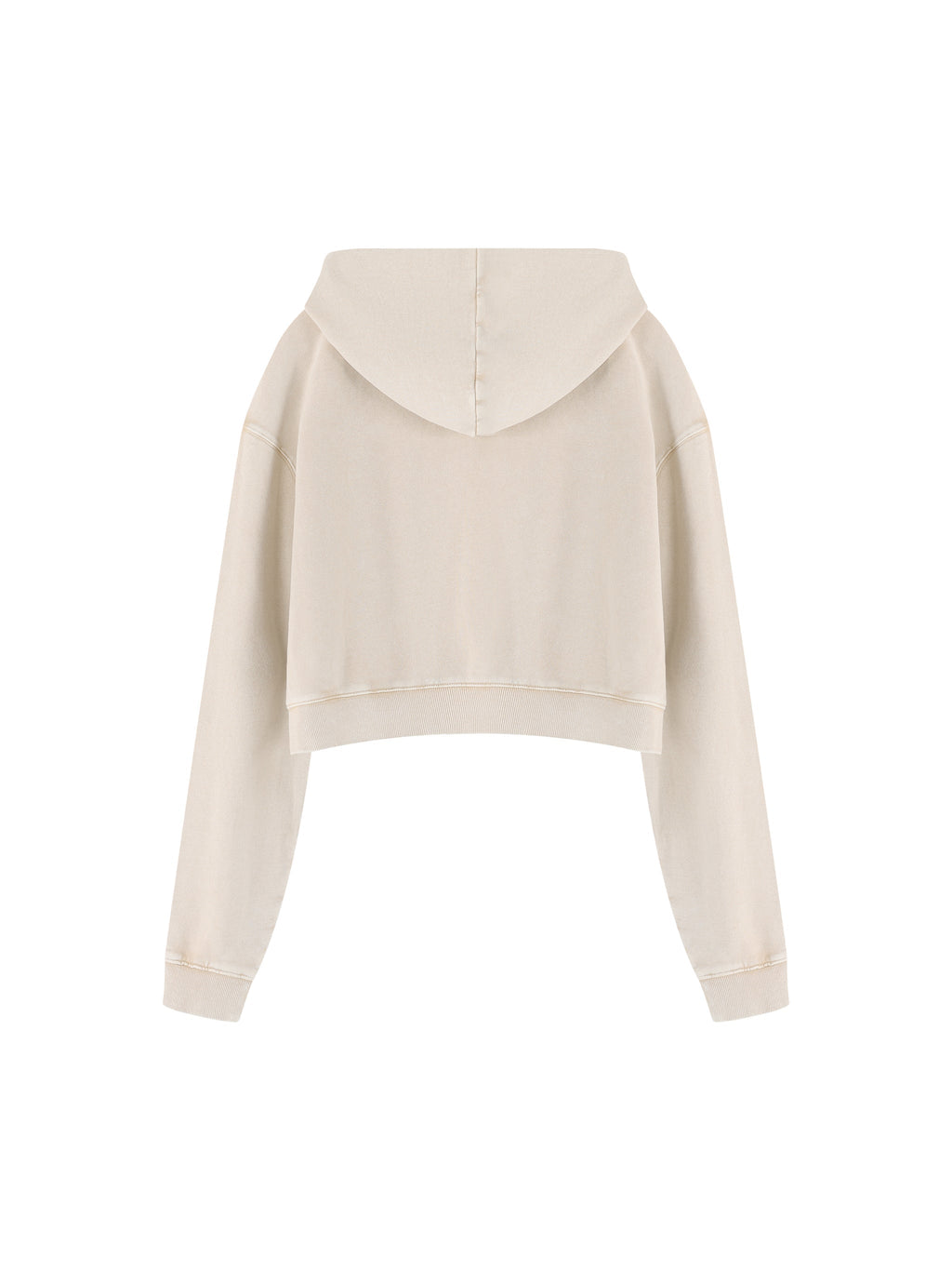 Women’s Mineral Washed Crop Hoodie