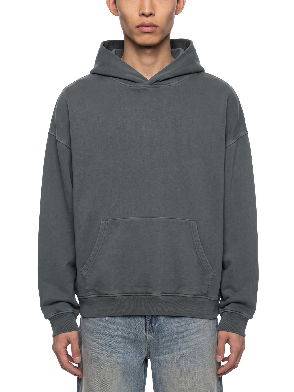 Unisex Vintage Wash Boxy Hoodie