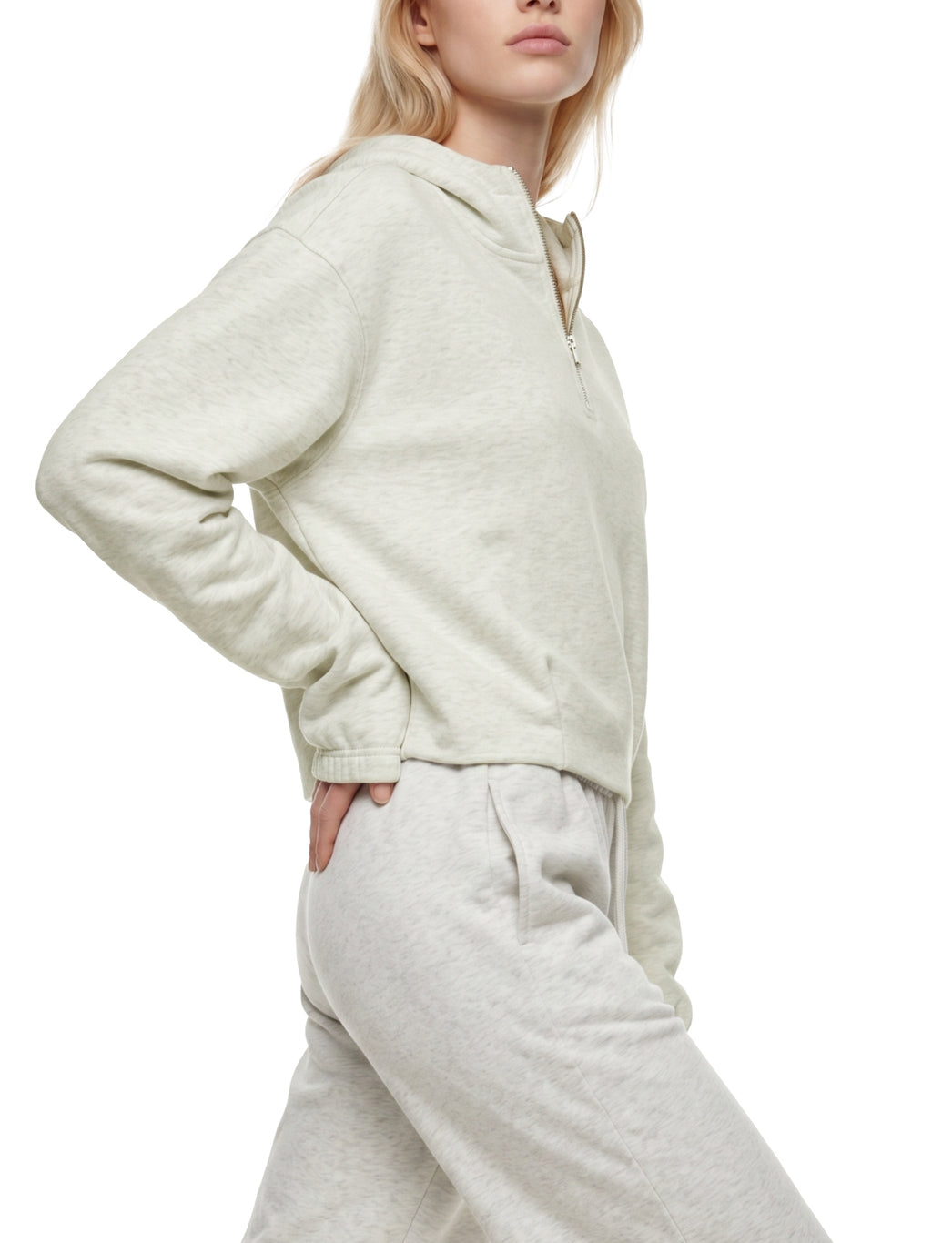 Women’s Boxy Quarter-Zip Hoodie