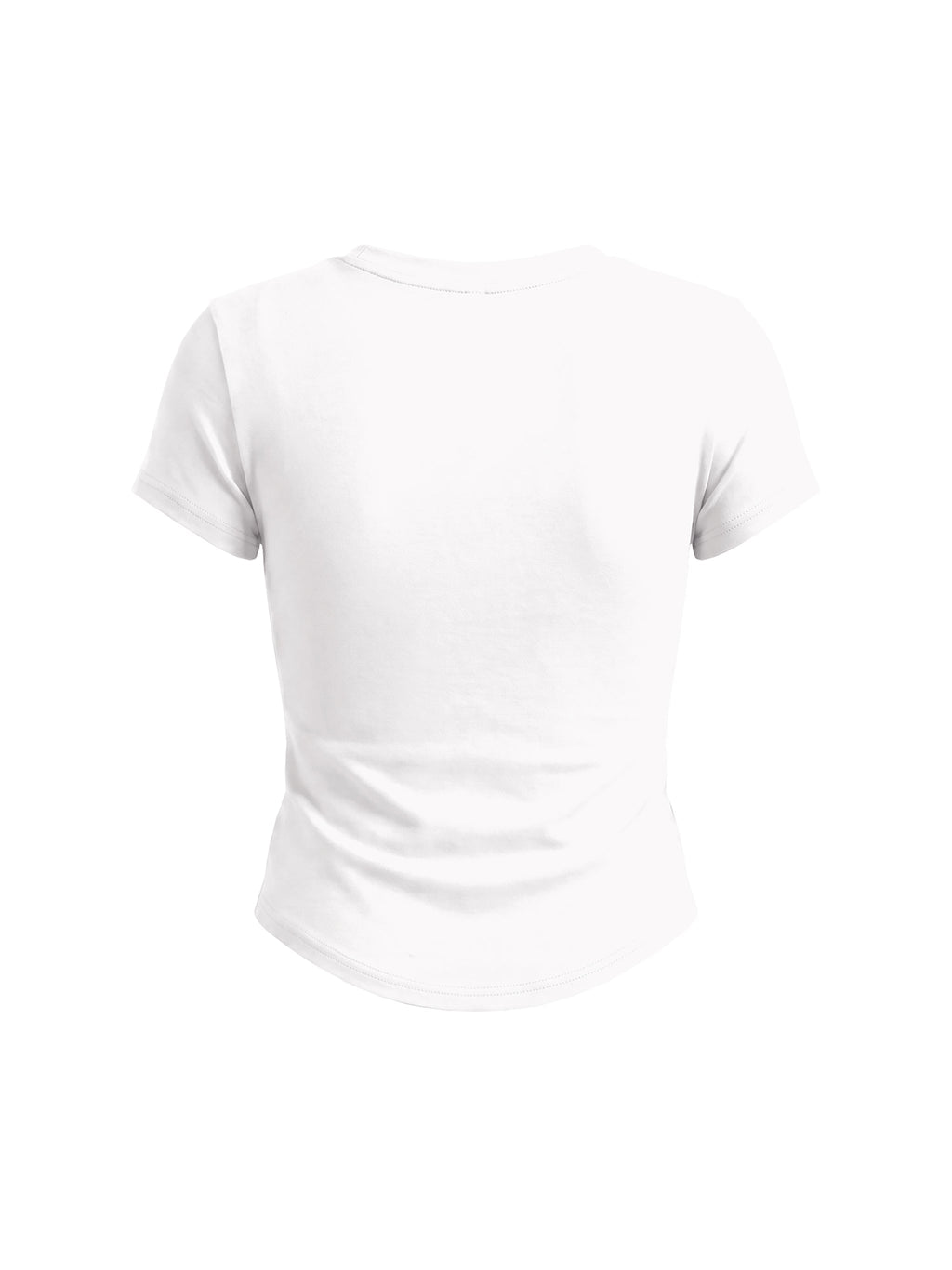 Women's Paneled Crop T-Shirt