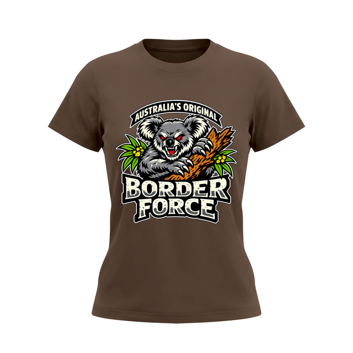 Drop Bear Women's Slim Fit Crewneck T-Shirt