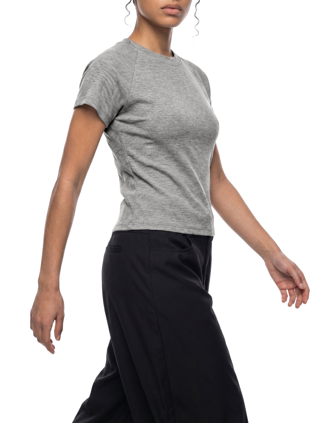 Women's Mineral Wash Crop T-Shirt