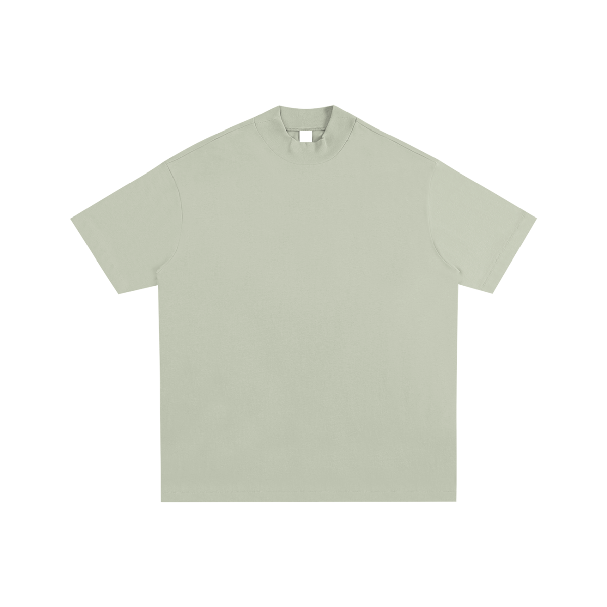 Light Green Essential Cotton T-Shirt front product view