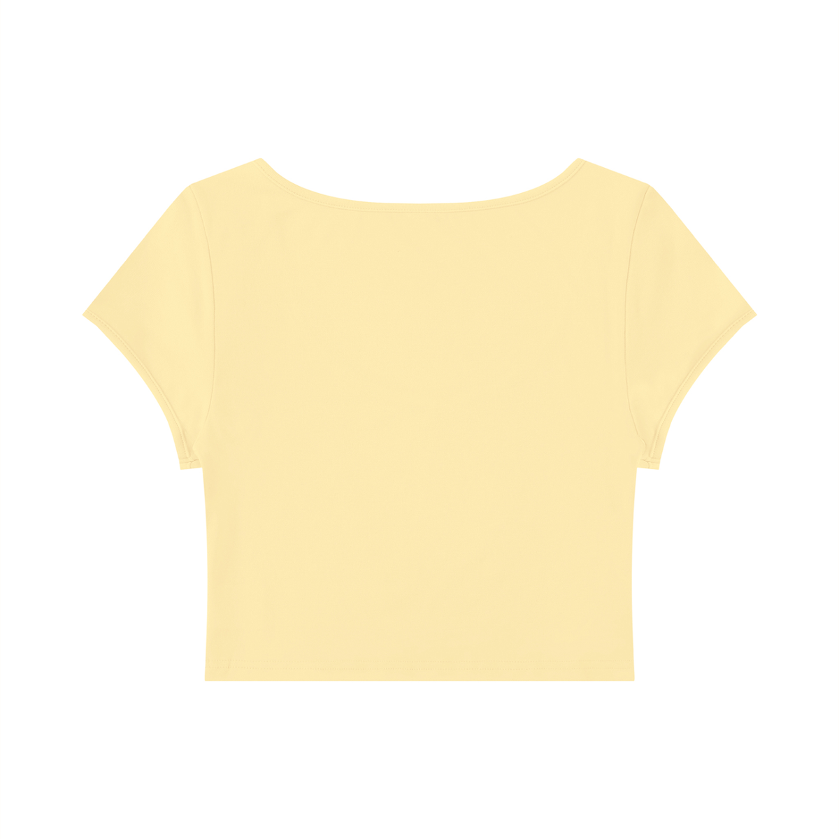 Women's Slim Cap Sleeve Crop T-Shirt