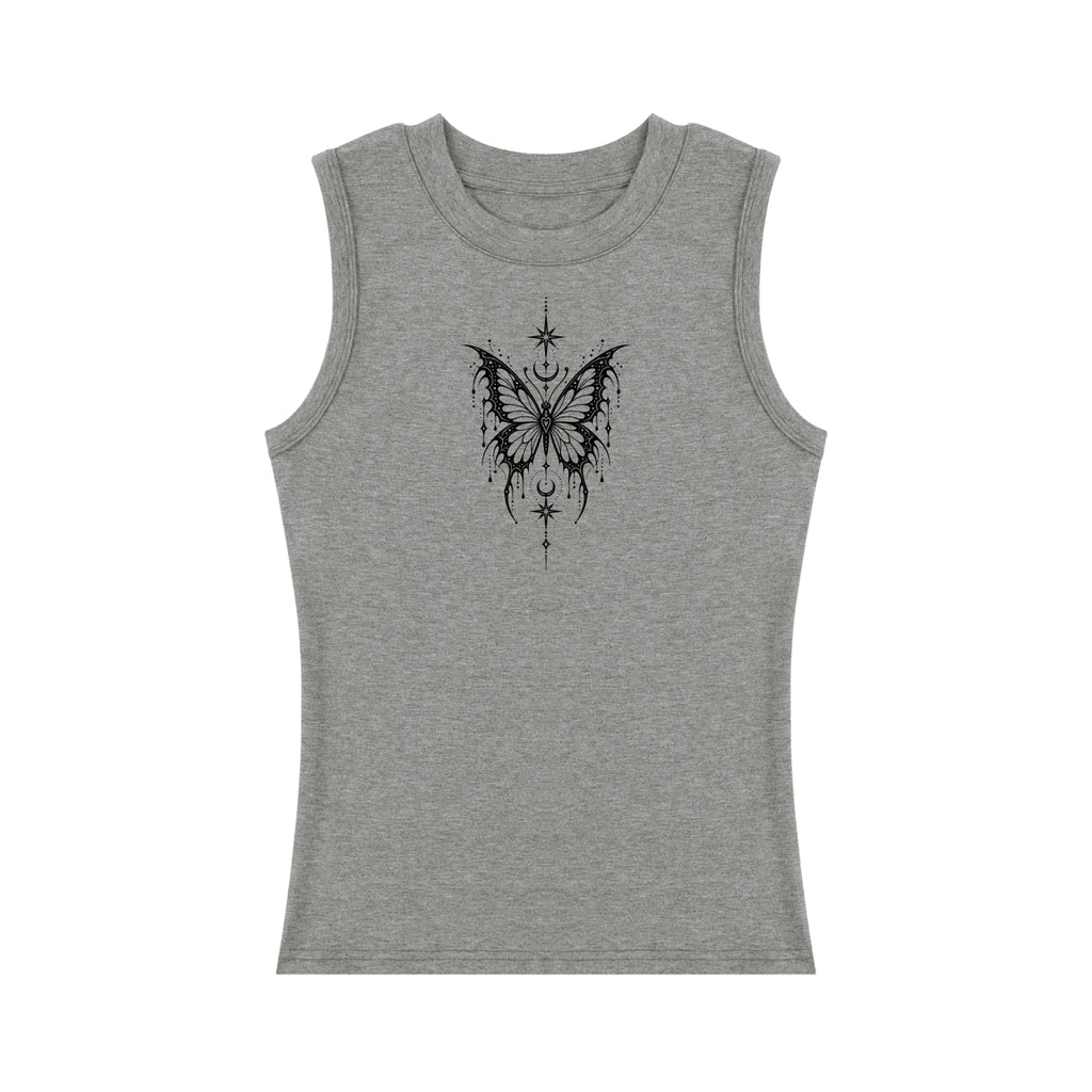 Celestial Butterfly Women’s Slim Tank Top