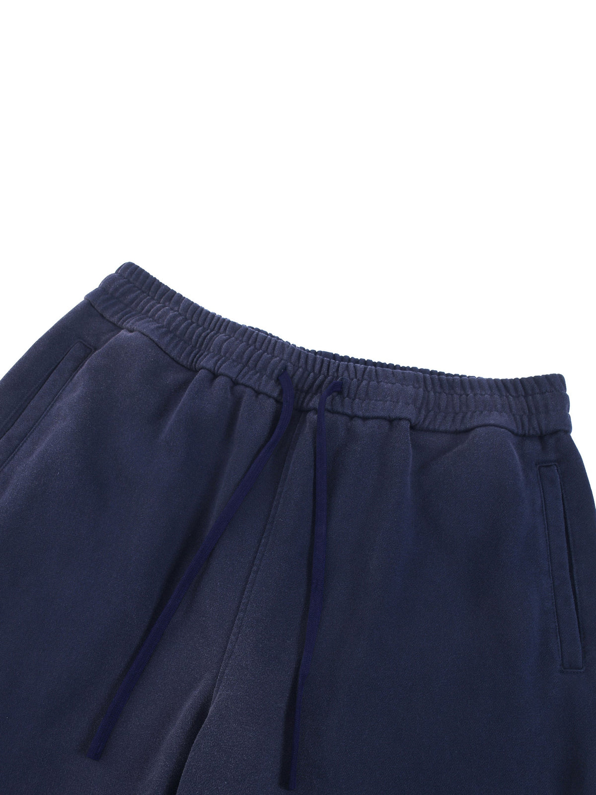 Sun Fade Raw-Edge Straight-Leg Sweatpants