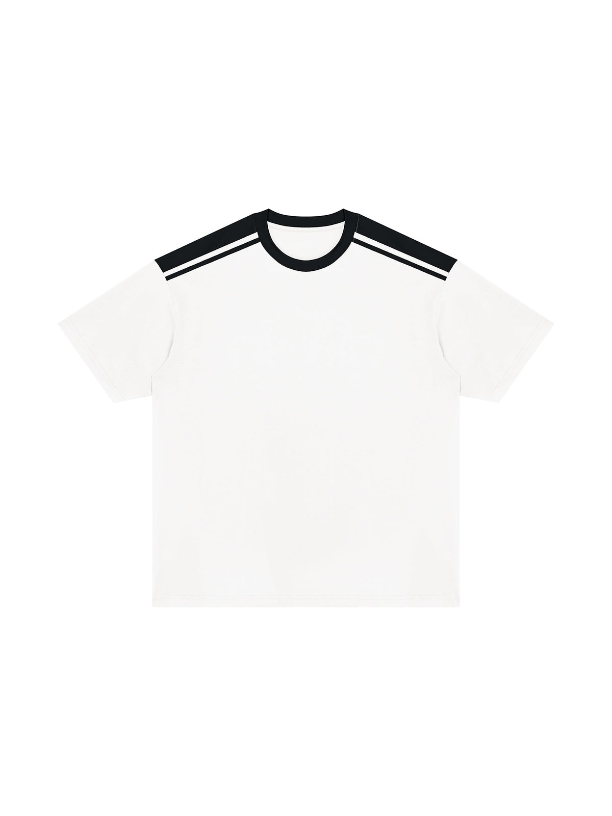 Unisex Color Block Loose T-Shirt