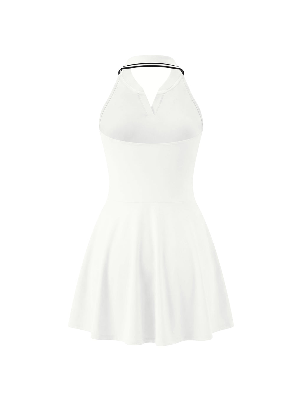 Women’s Collared Halter A-Line Tennis Dress