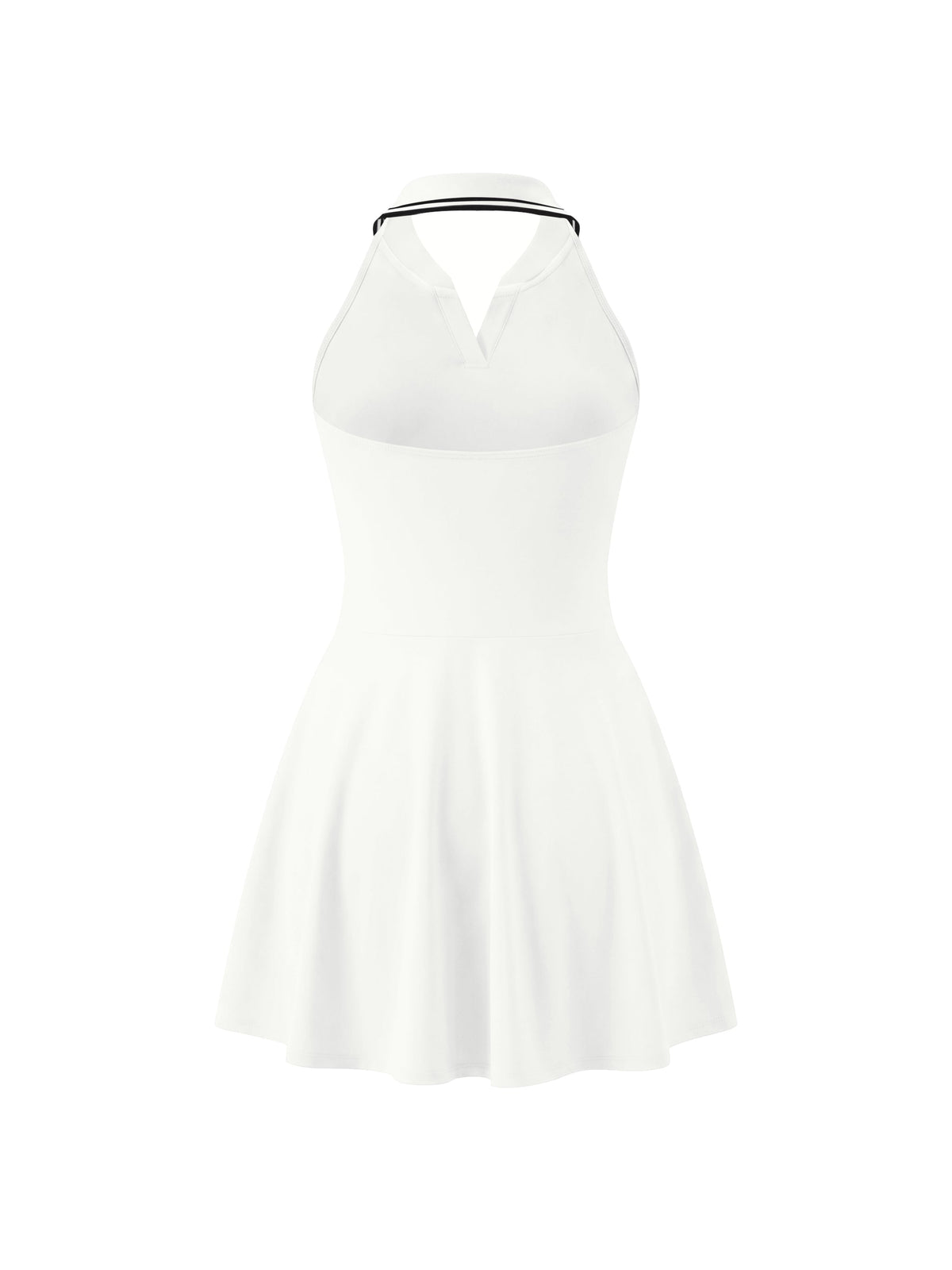 Women’s Collared Halter A-Line Tennis Dress