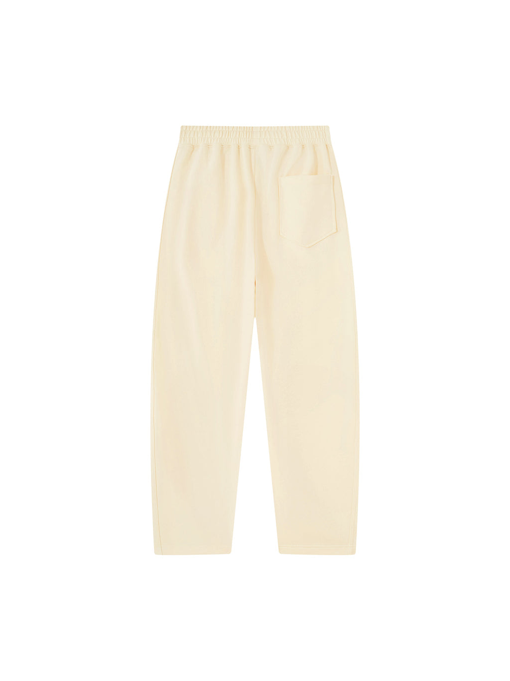 Unisex Tapered Straight Hem Sweatpants