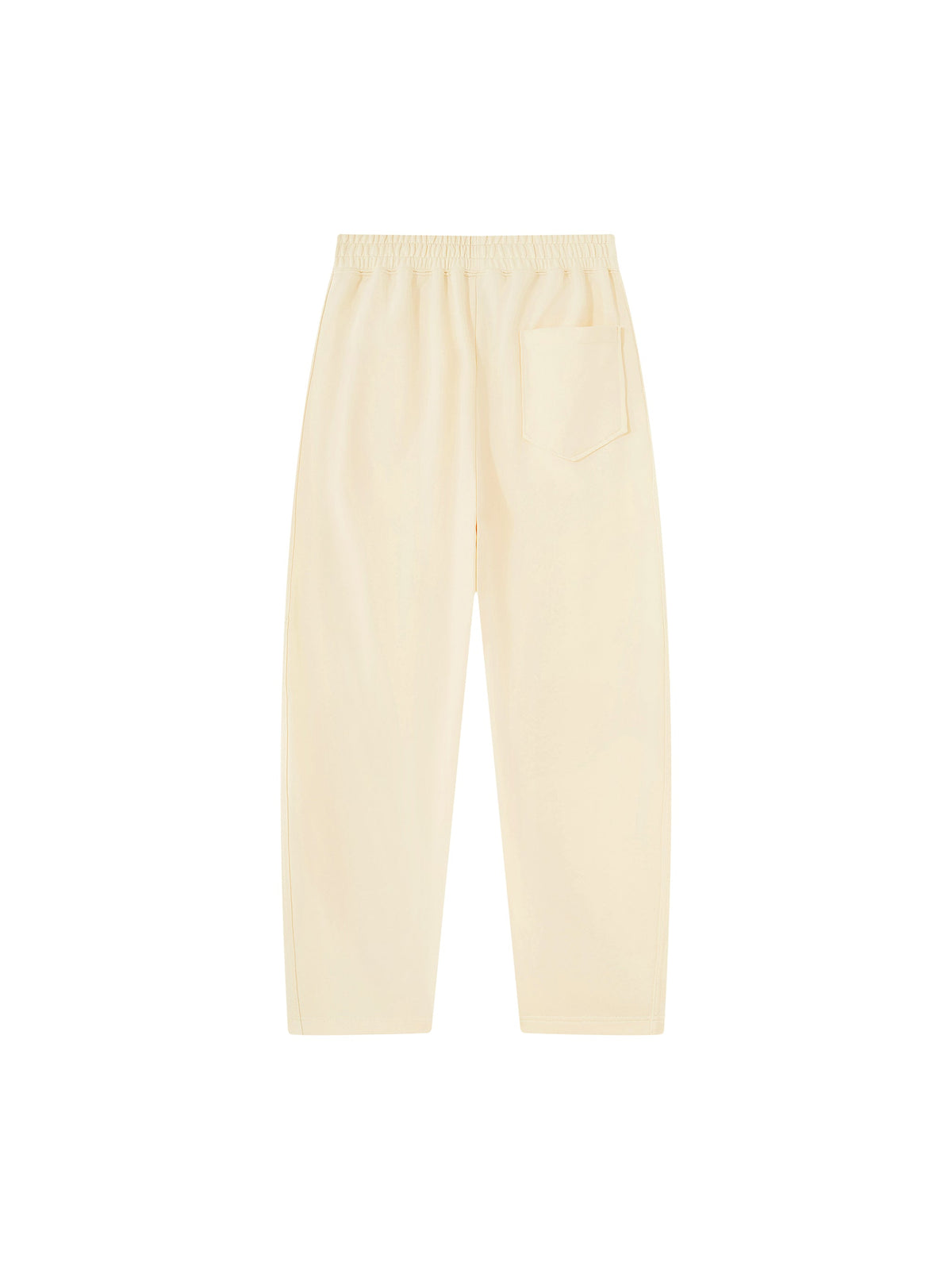 Unisex Tapered Straight Hem Sweatpants