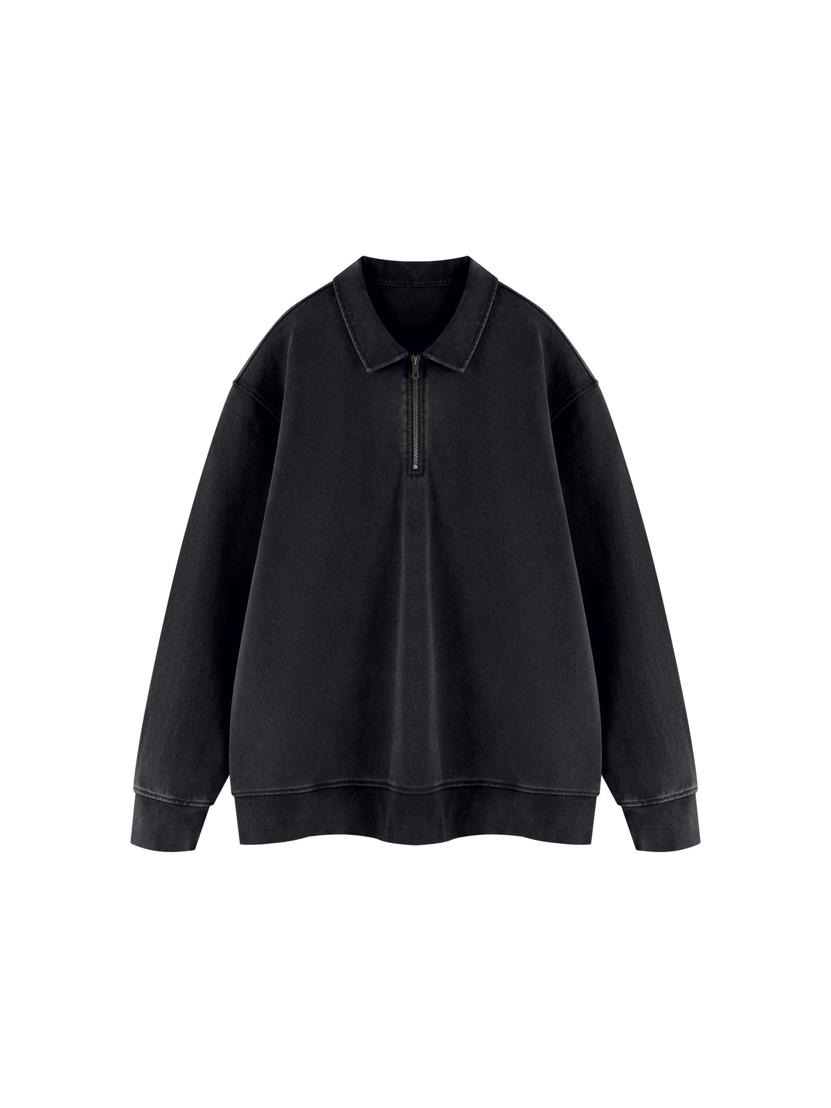 Unisex Vintage Wash Quarter-Zip Sweatshirt