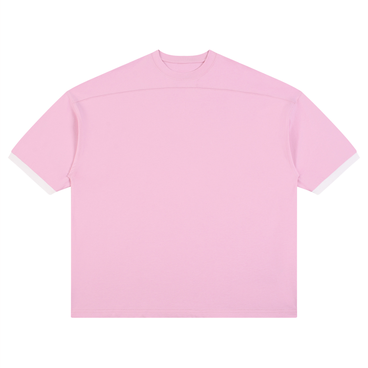 Unisex Colour Block Drop Shoulder T-Shirt