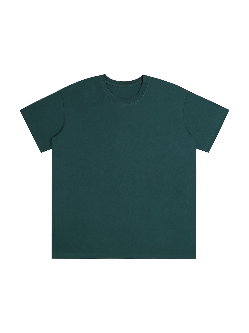 Dark Green Unisex Seamless T-Shirt front view