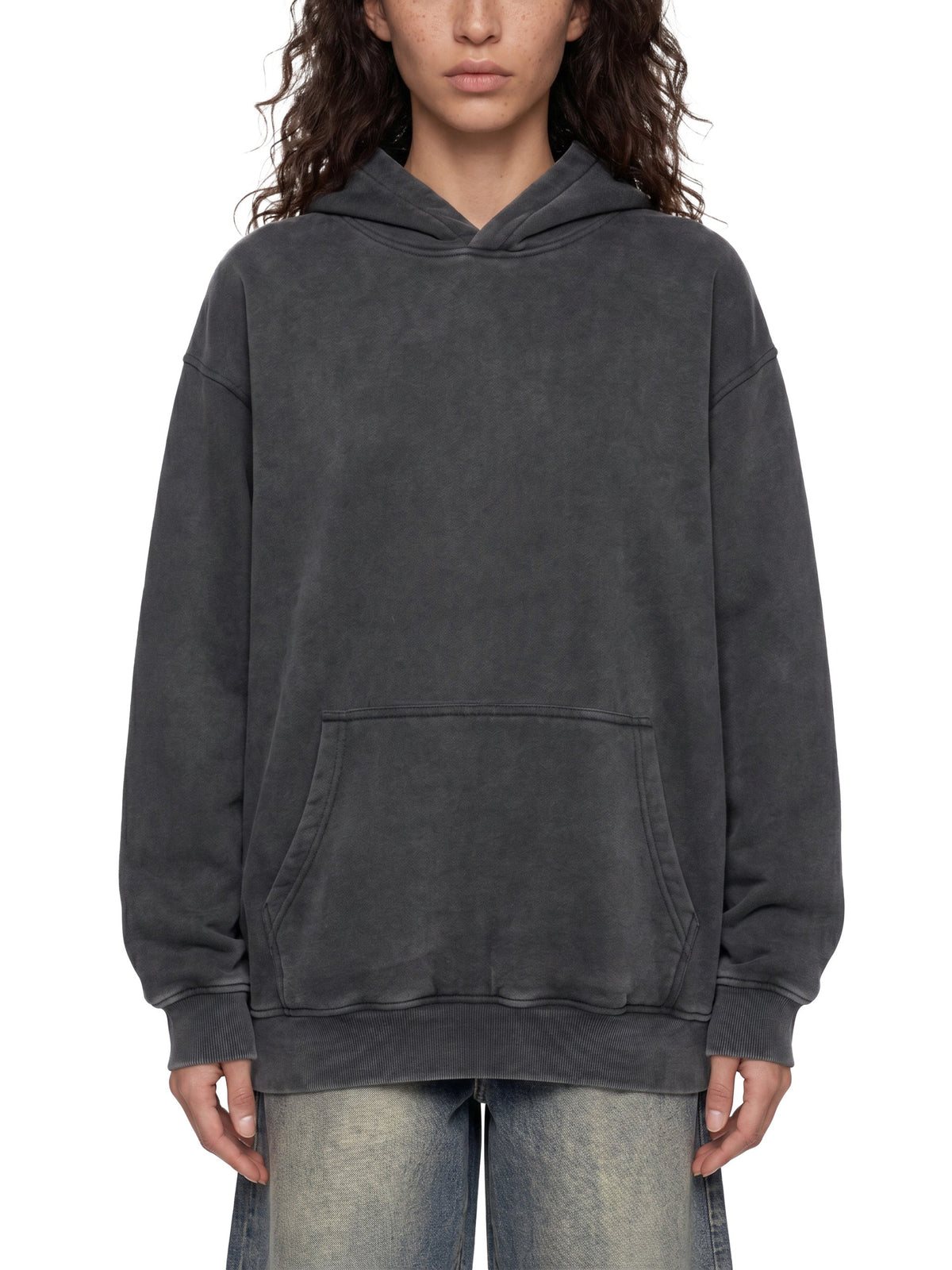 Snow Wash Fleece Oversize Hoodie – product view 15
