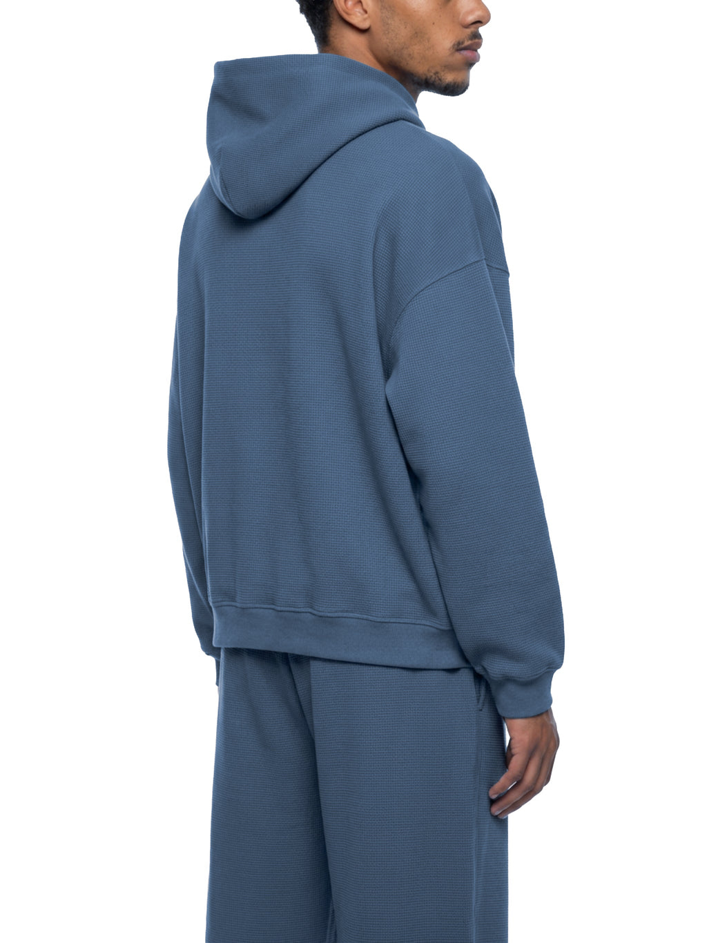 Unisex Waffle Boxy Hoodie