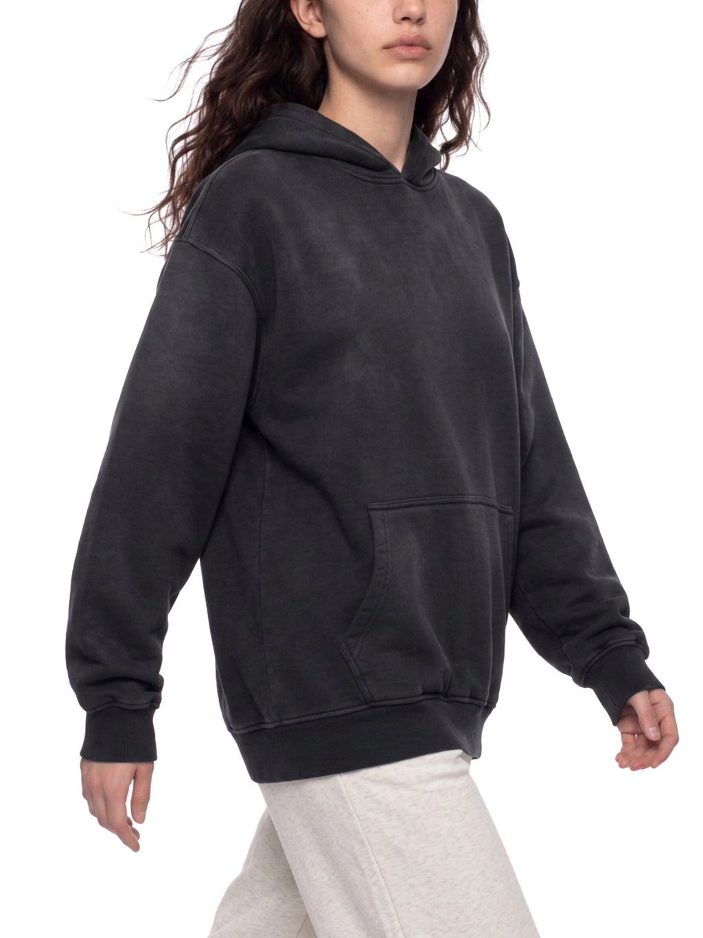 Unisex Vintage Wash Fleece Hoodie