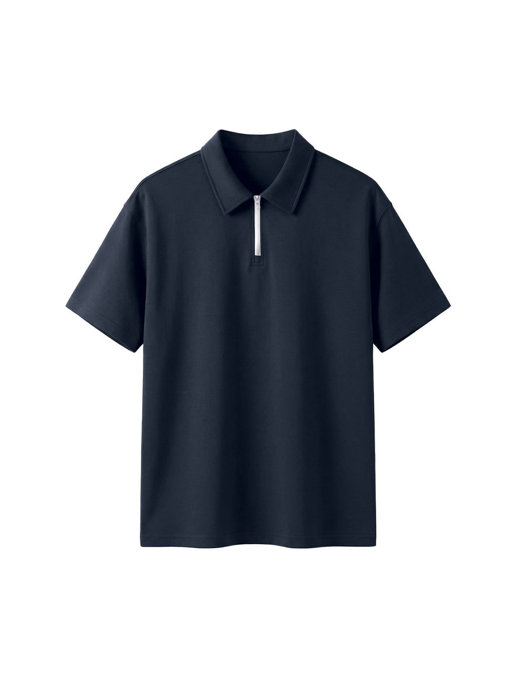 Unisex Quarter-Zip Polo Shirt