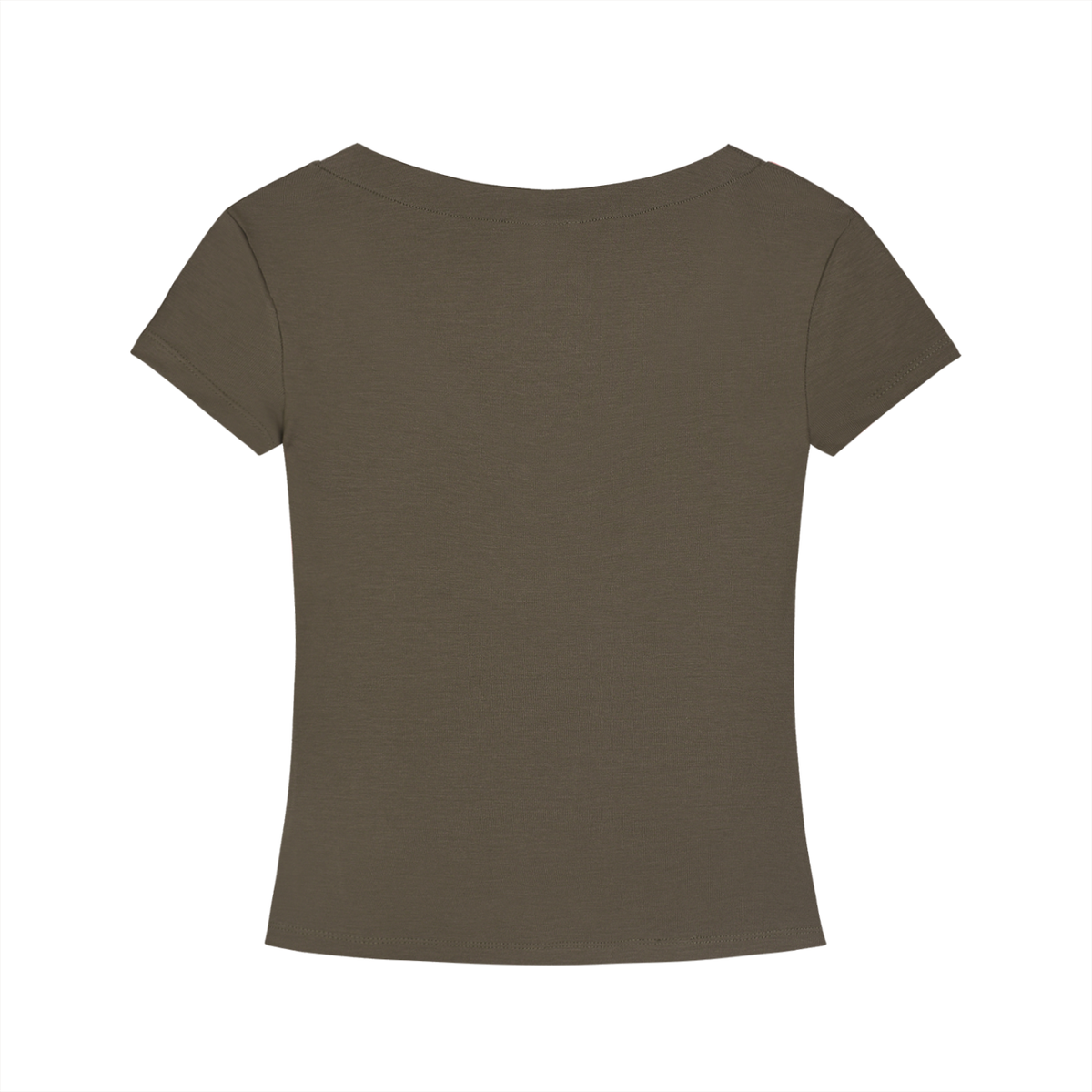 Women’s Tencel Slim Fit V-Neck T-Shirt