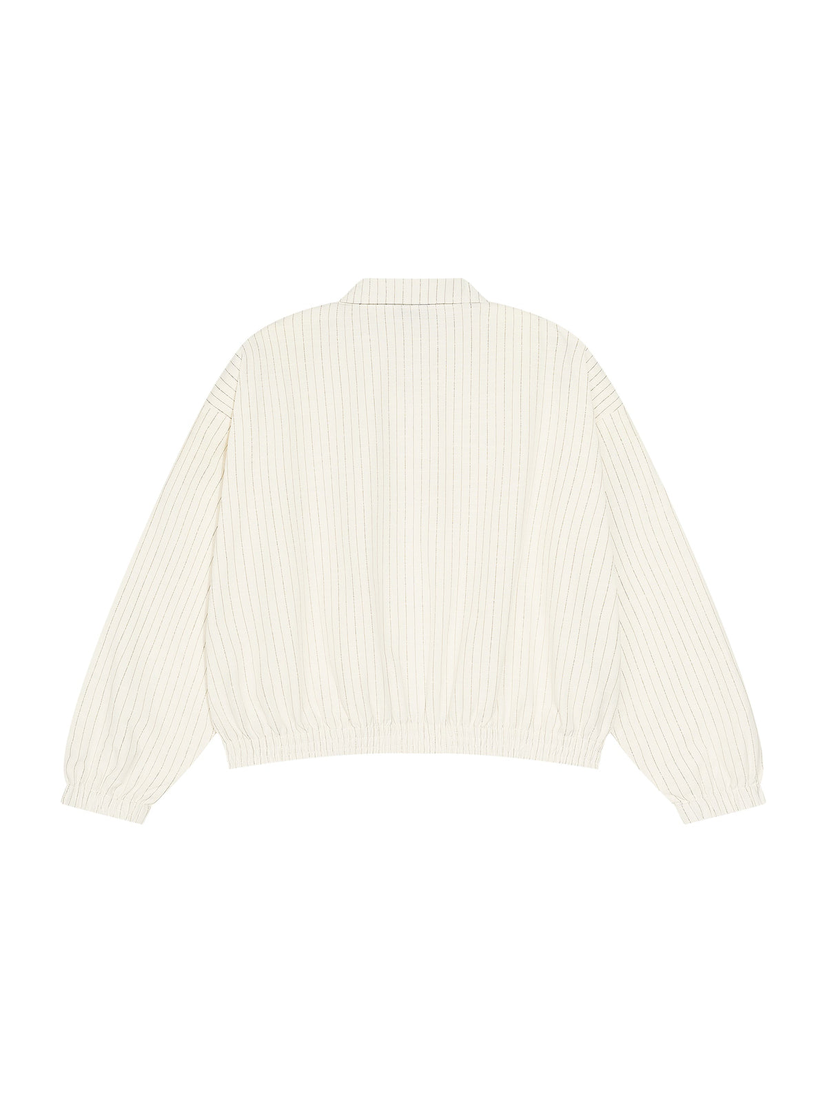 Unisex Striped Full-Zip Track Jacket