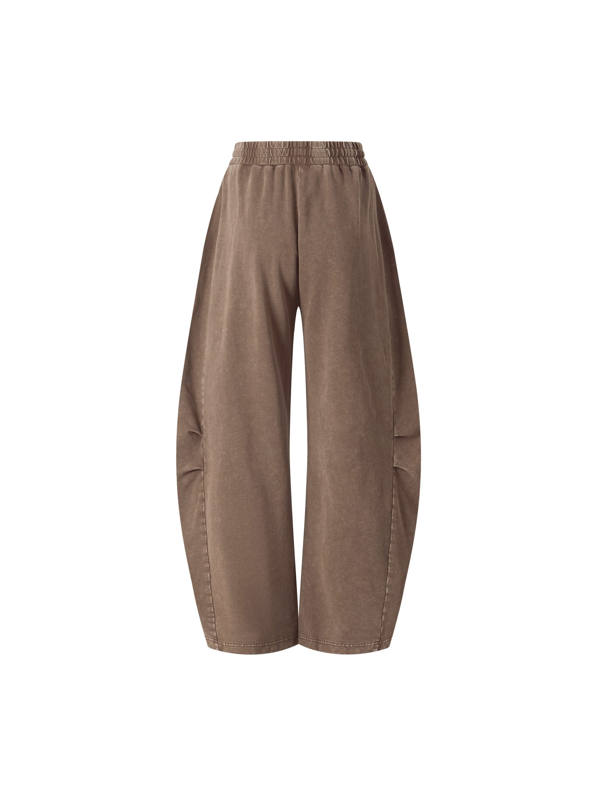 Unisex Mineral Wash Barrel Leg Pants