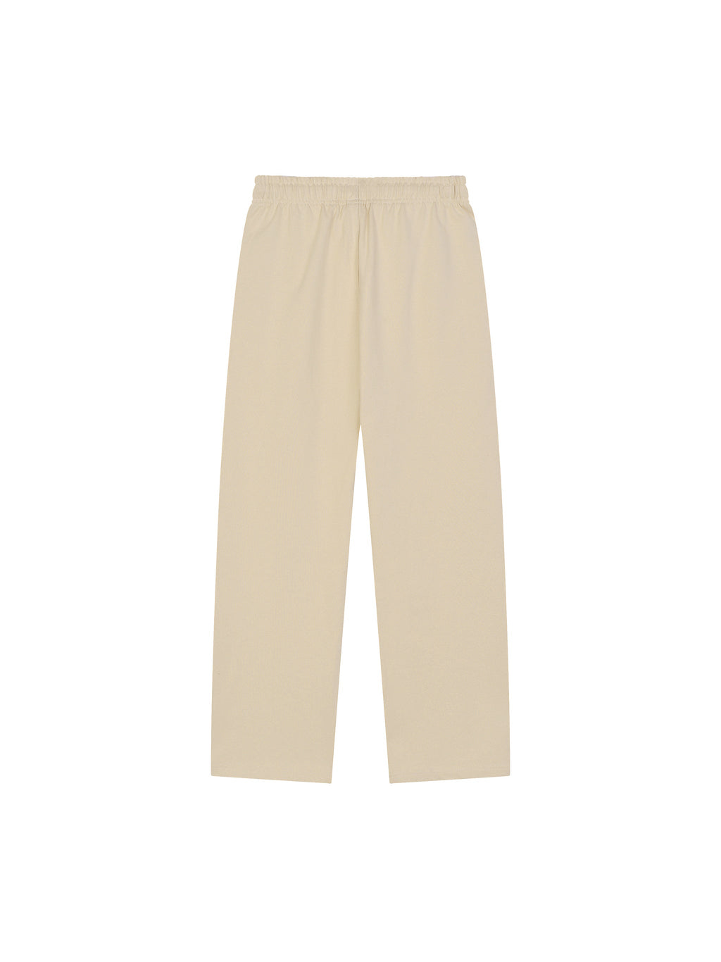 Solid Colour Straight-Leg Sweatpants