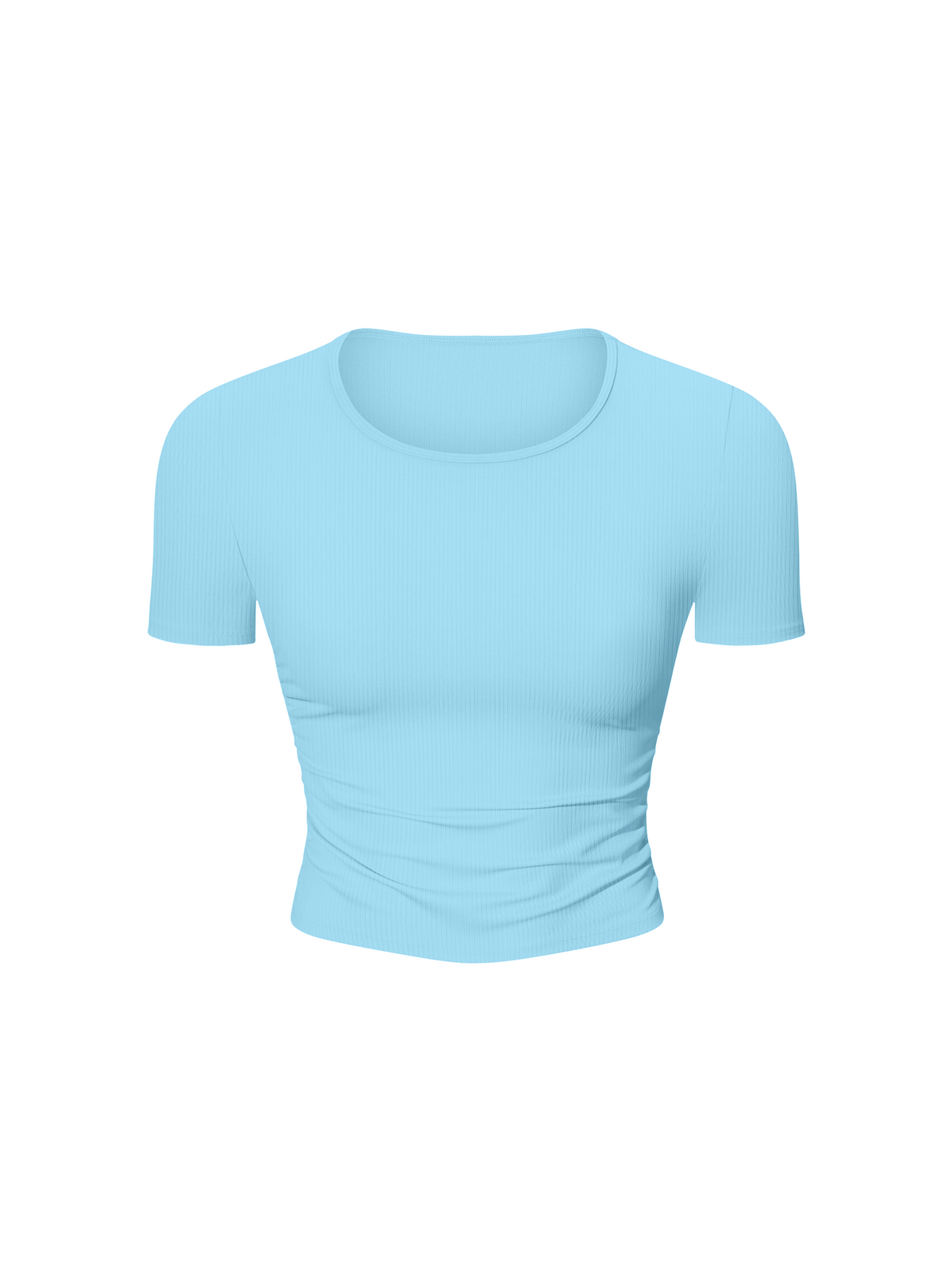 Ruched Bodycon Crop Top