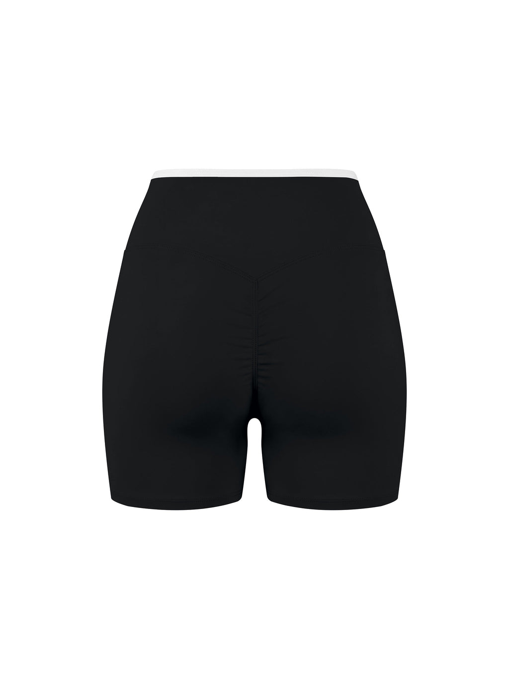 Women’s High Rise Color Block Yoga Shorts
