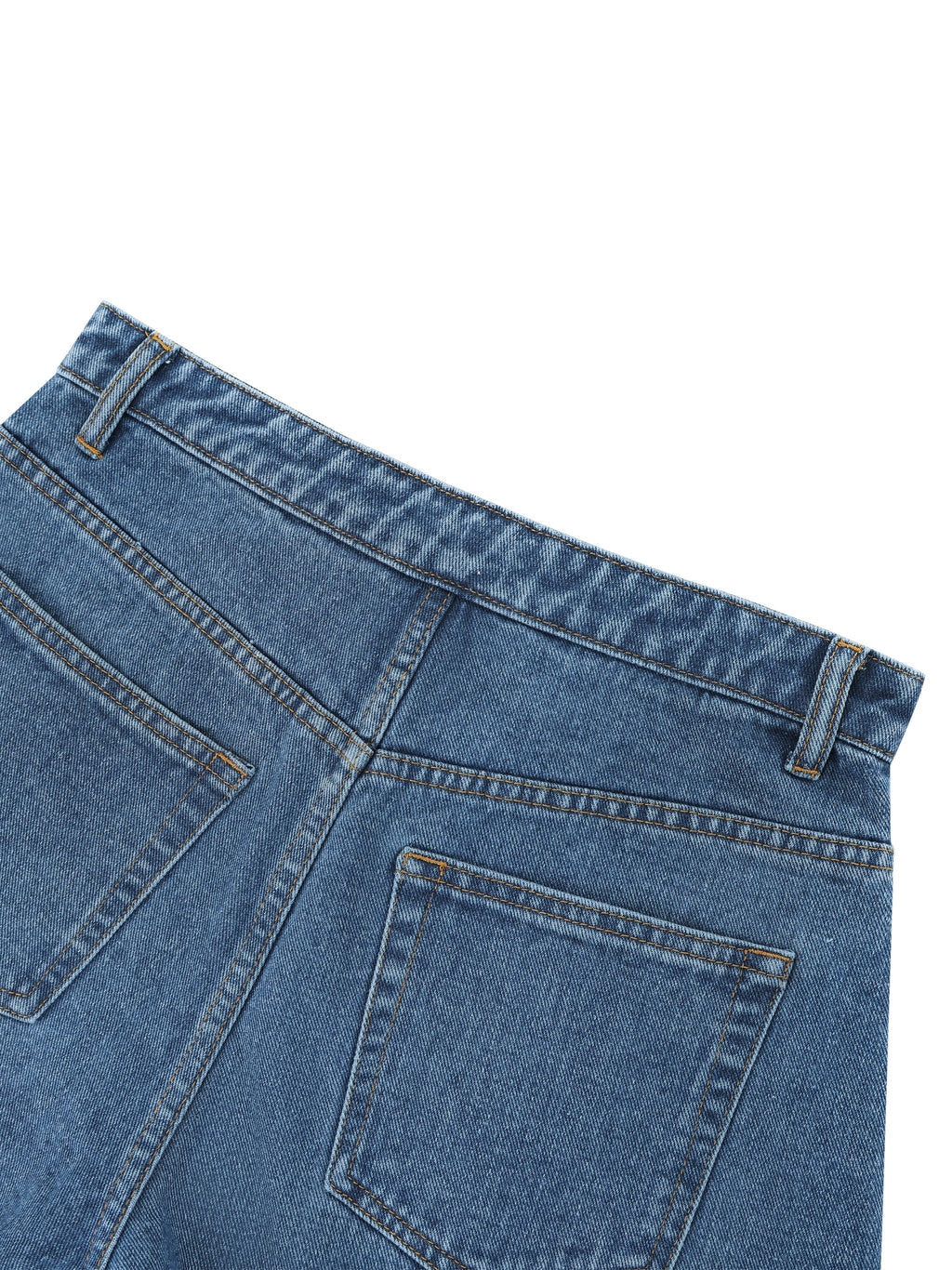 Women’s Vintage Wash High Rise Denim Shorts