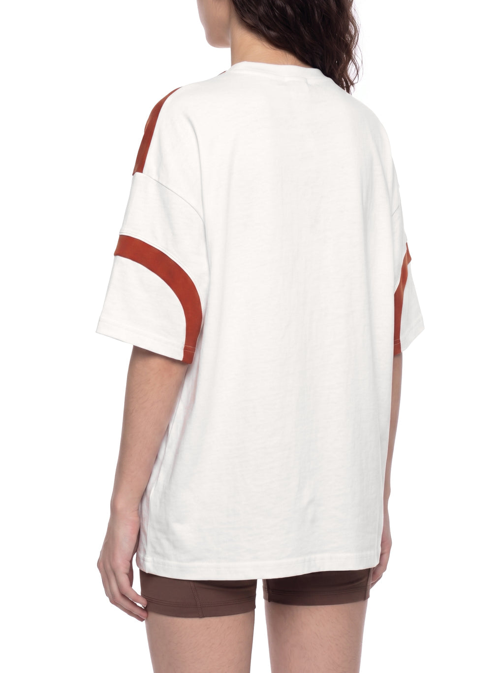 Unisex Colour Block V-Neck T-Shirt