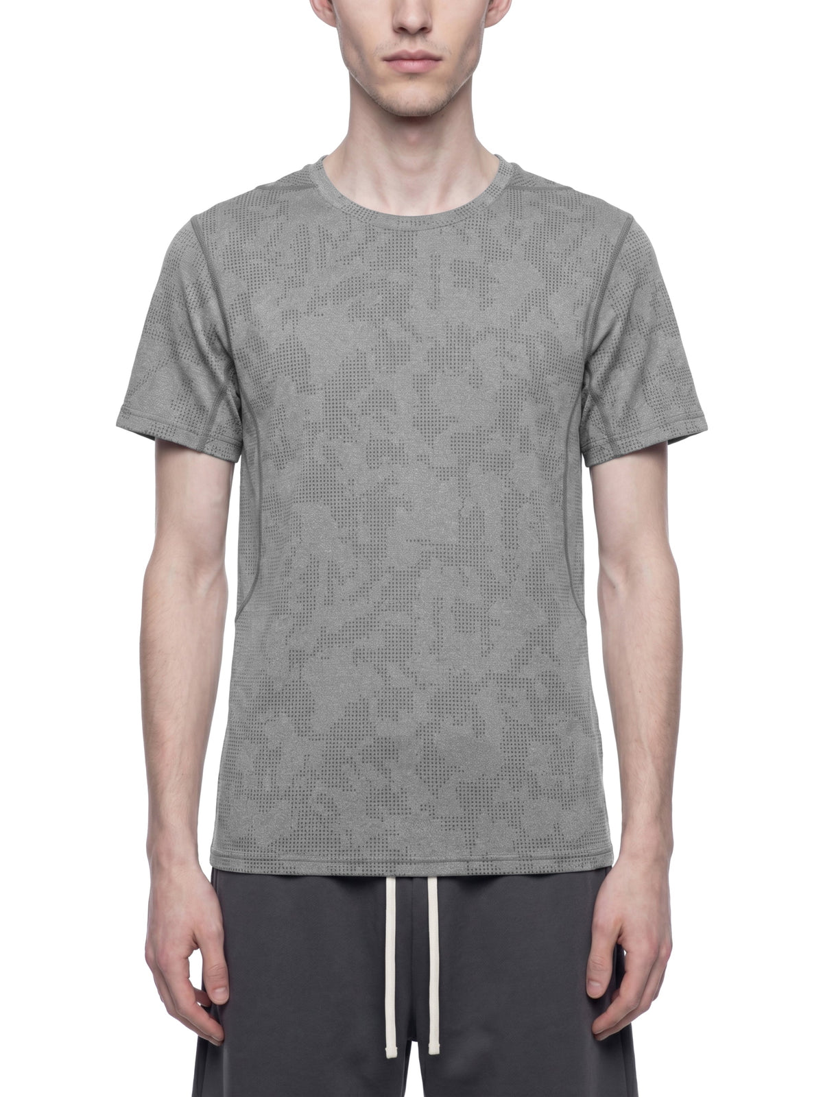Men's Jacquard Slim Mesh T-Shirt