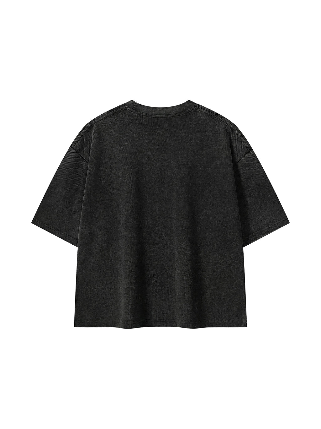 Unisex Mineral Wash Waffle Boxy T-Shirt