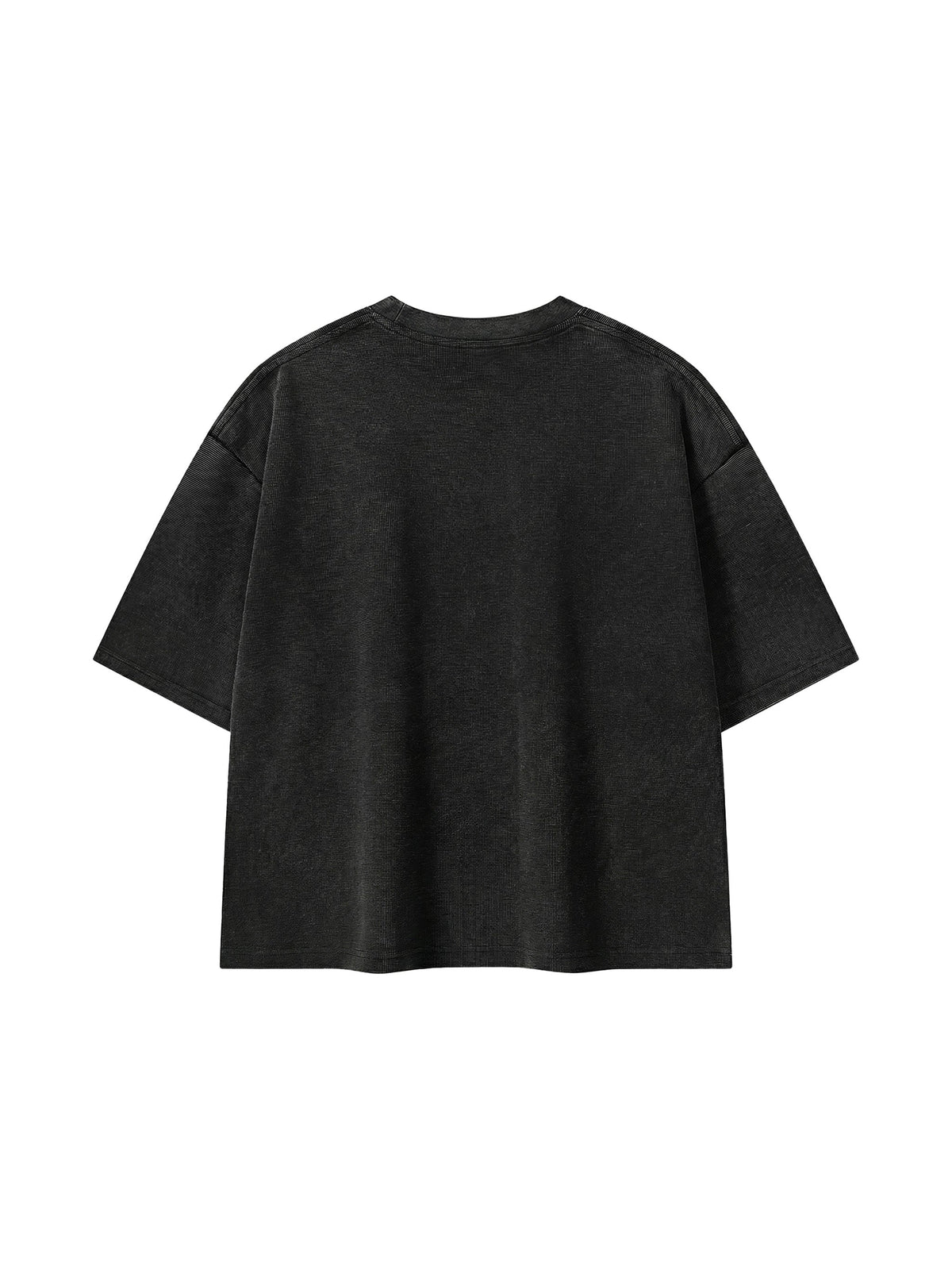 Unisex Mineral Wash Waffle Boxy T-Shirt