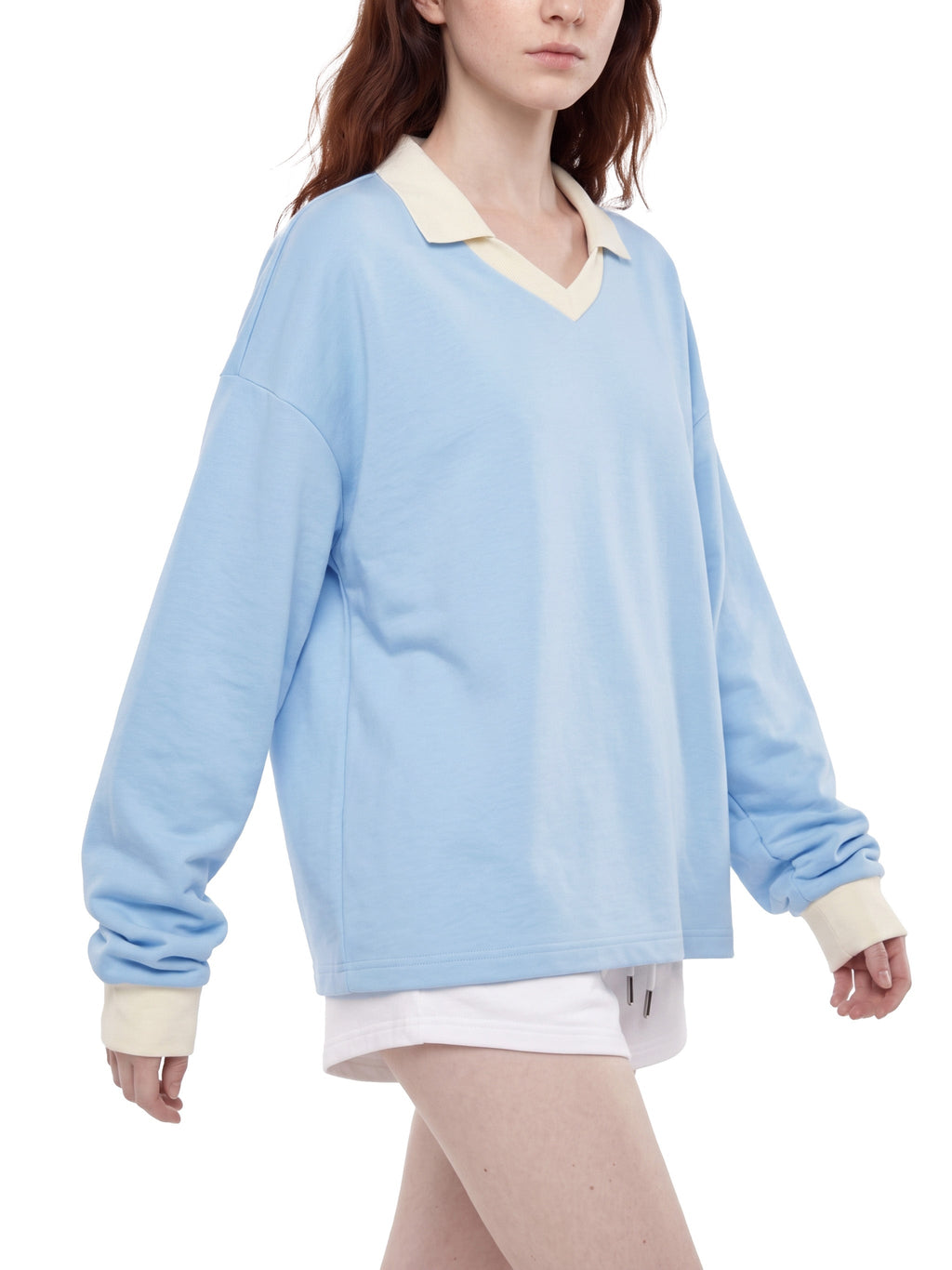 Unisex Color Block Long Sleeve Sweatshirt