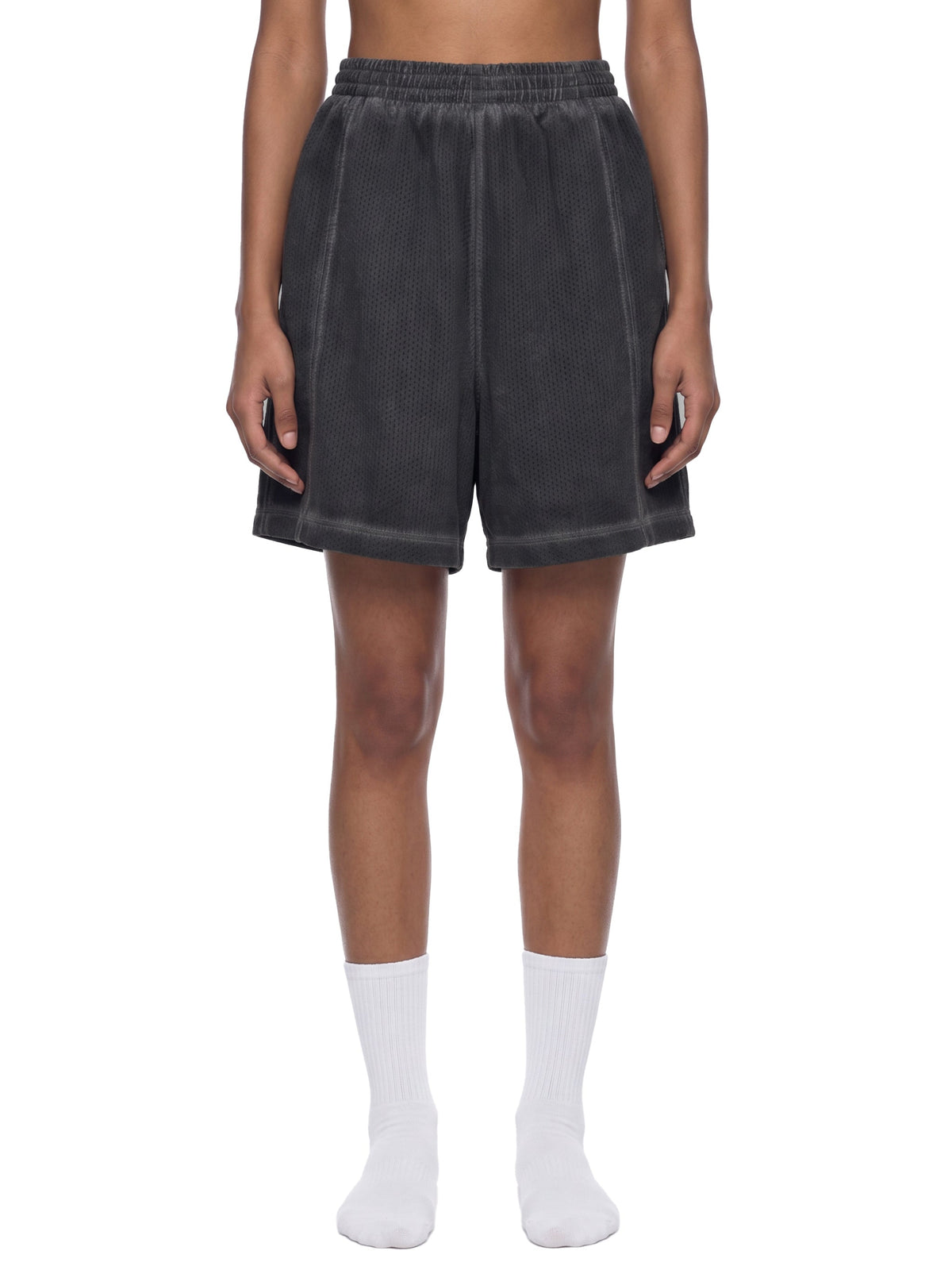 Unisex Vintage Wash Mesh Shorts