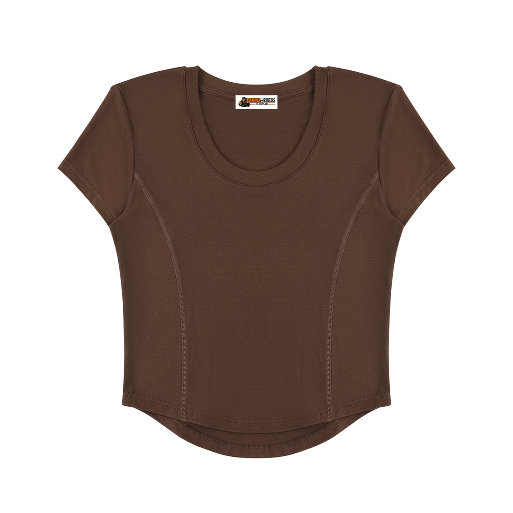 Women's Paneled Crop T-Shirt