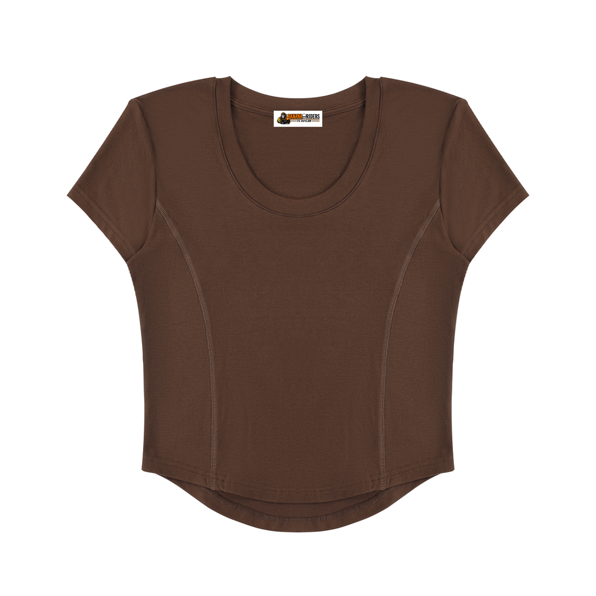 Women's Paneled Crop T-Shirt